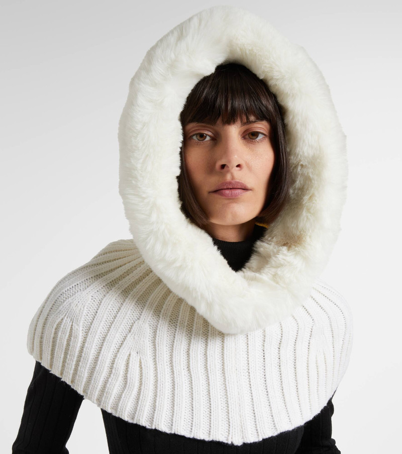 GOLDBERGH Naomi ribbed-knit ski mask outlook