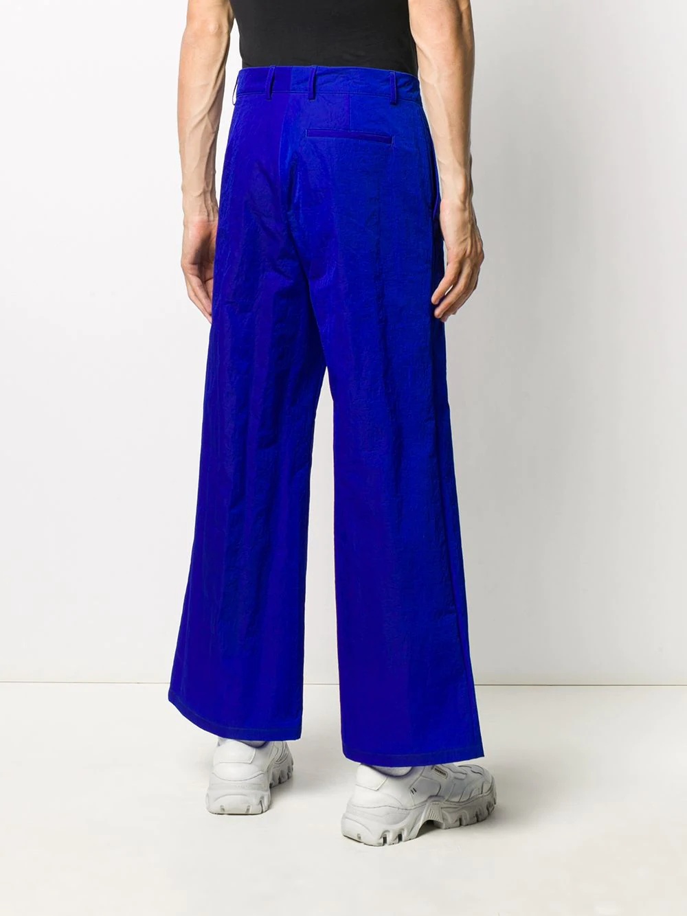 Fuse Crinkle tailored trousers - 4