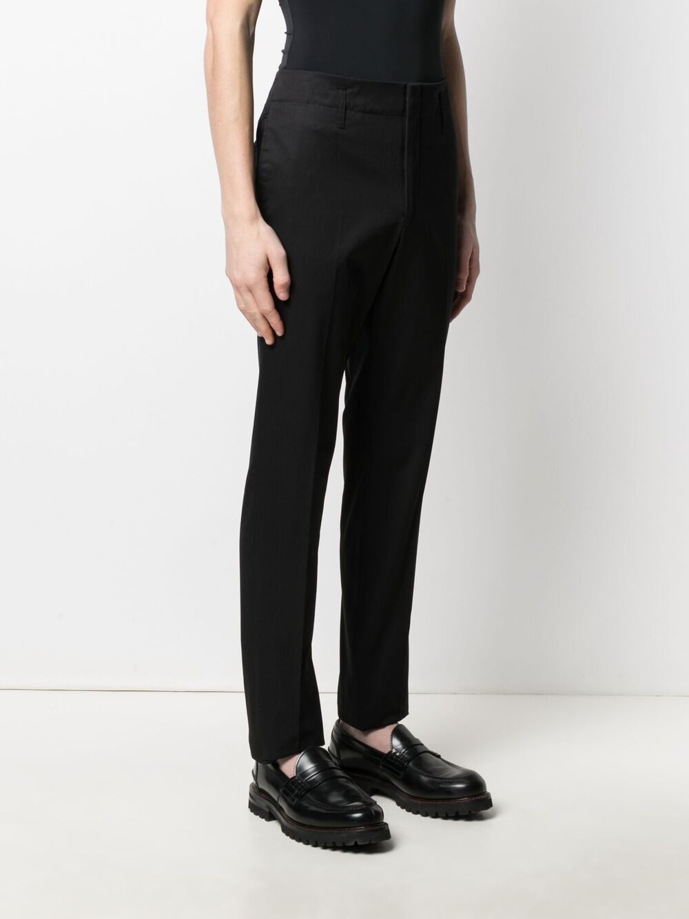 slim-fit tailored trousers - 3