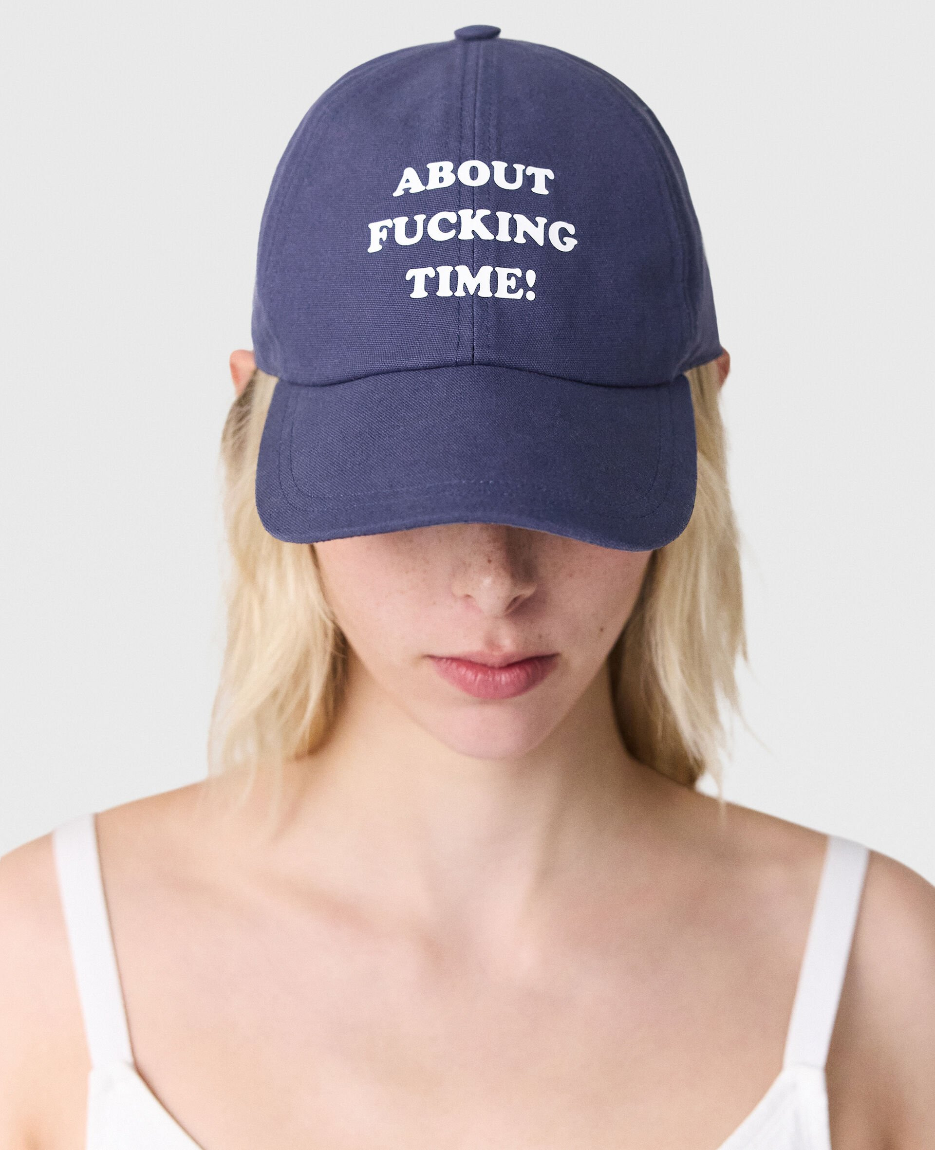 About Fucking Time! Baseball Cap - 2