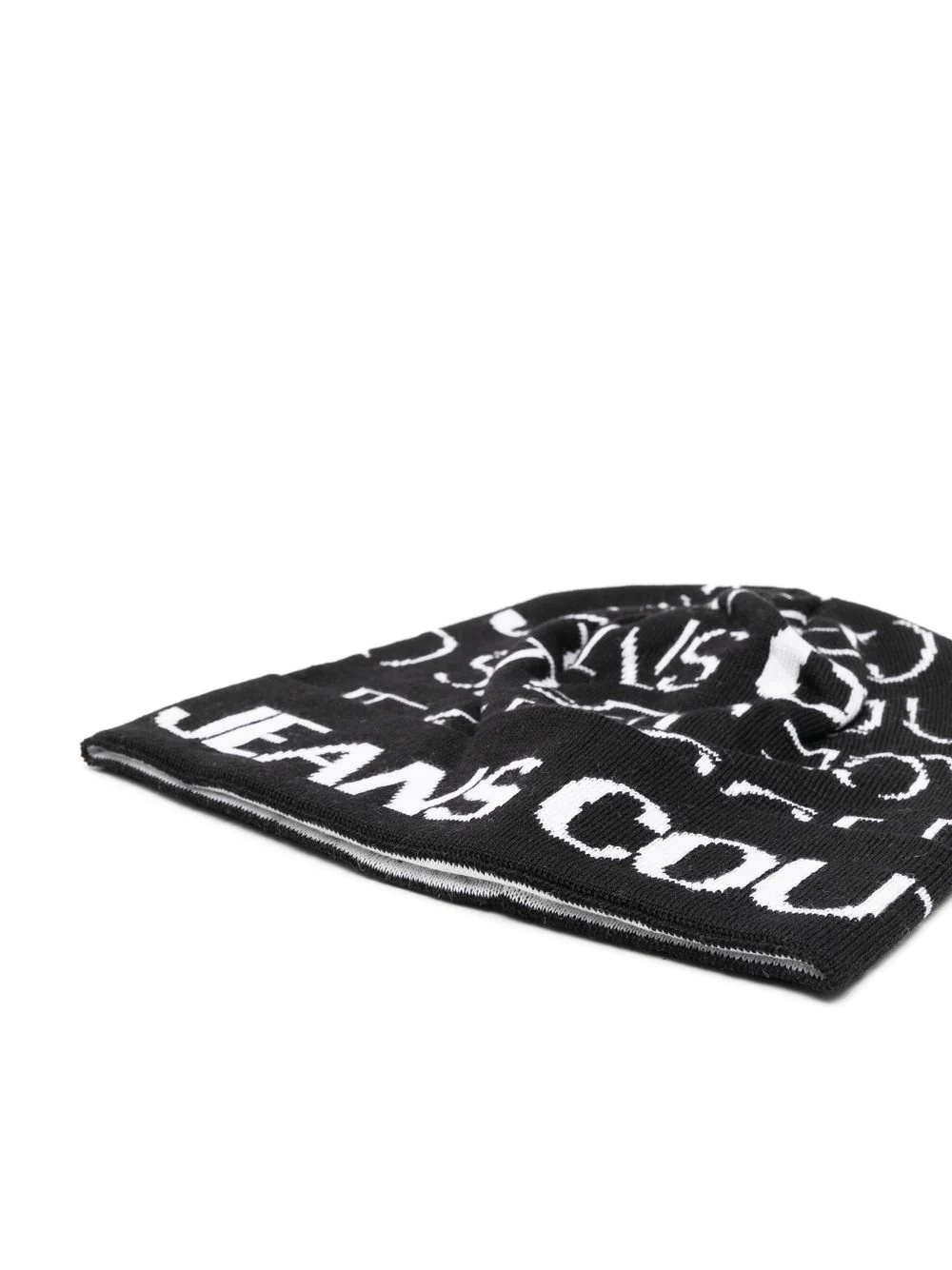 logo-print beanie hat - 2