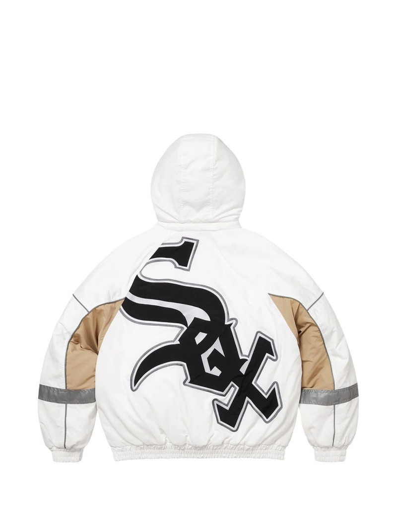 Supreme x Chicago White Sox™ Stadium hooded jacket outlook