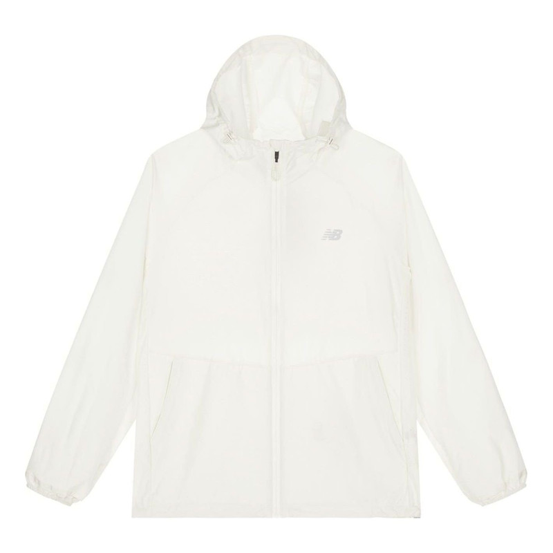 New Balance Runners Aren't Normal Hooded Jacket 'White' NAE24101-WT - 1