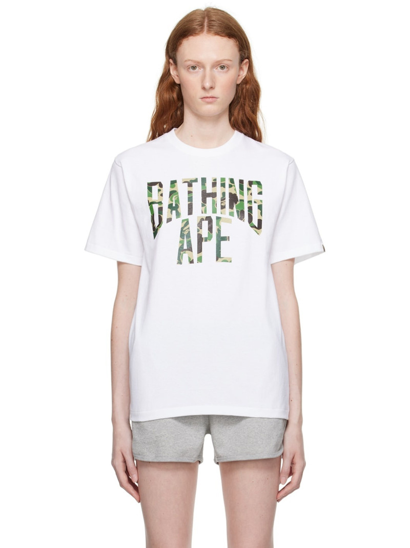 White ABC Camo NYC T-Shirt 1