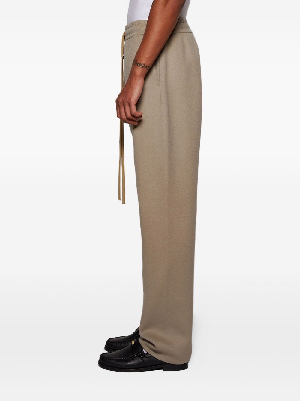 drawstring panelled trousers - 4