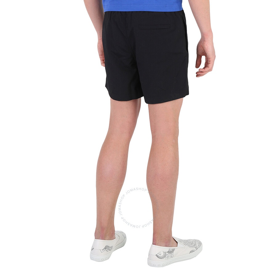 A Cold Wall Men's Black Essential Logo Patch Swim Shorts - 5