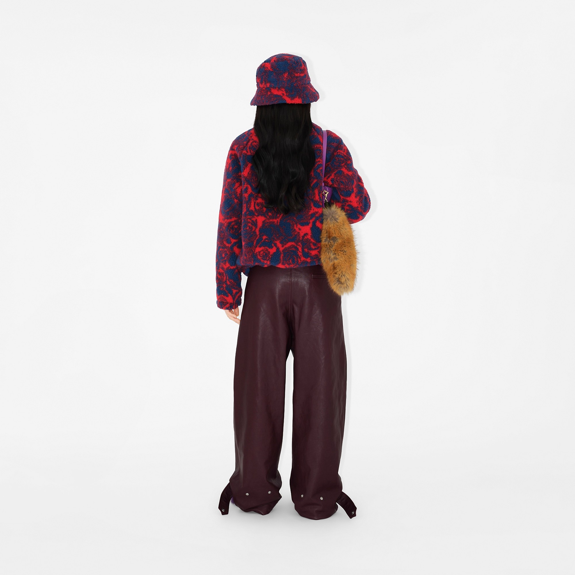 Rose Fleece Reversible Jacket - 4