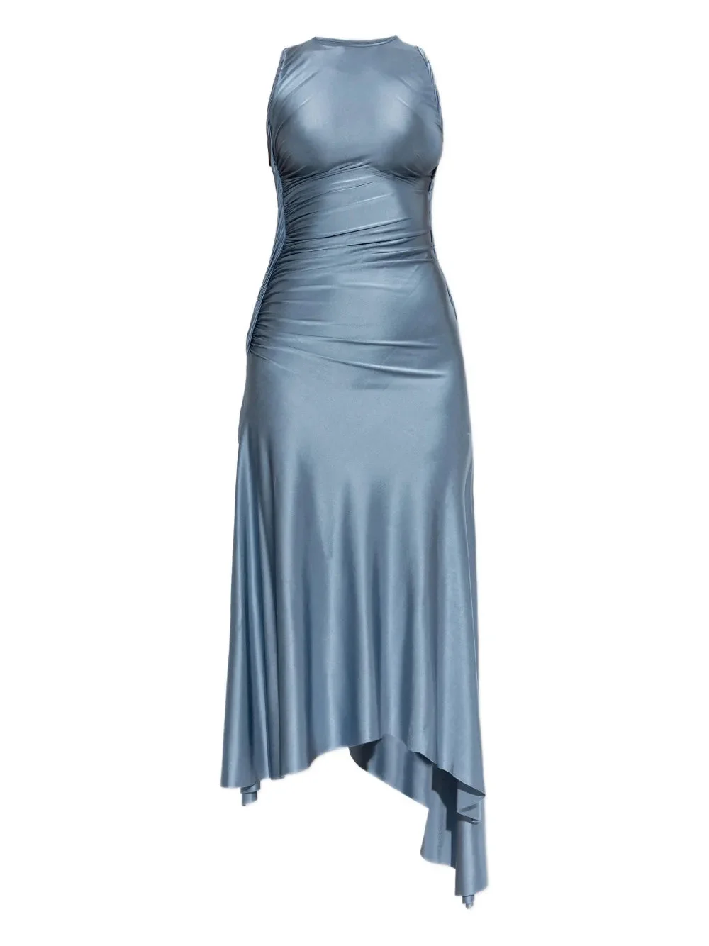 Twist Dress in Stone - 1