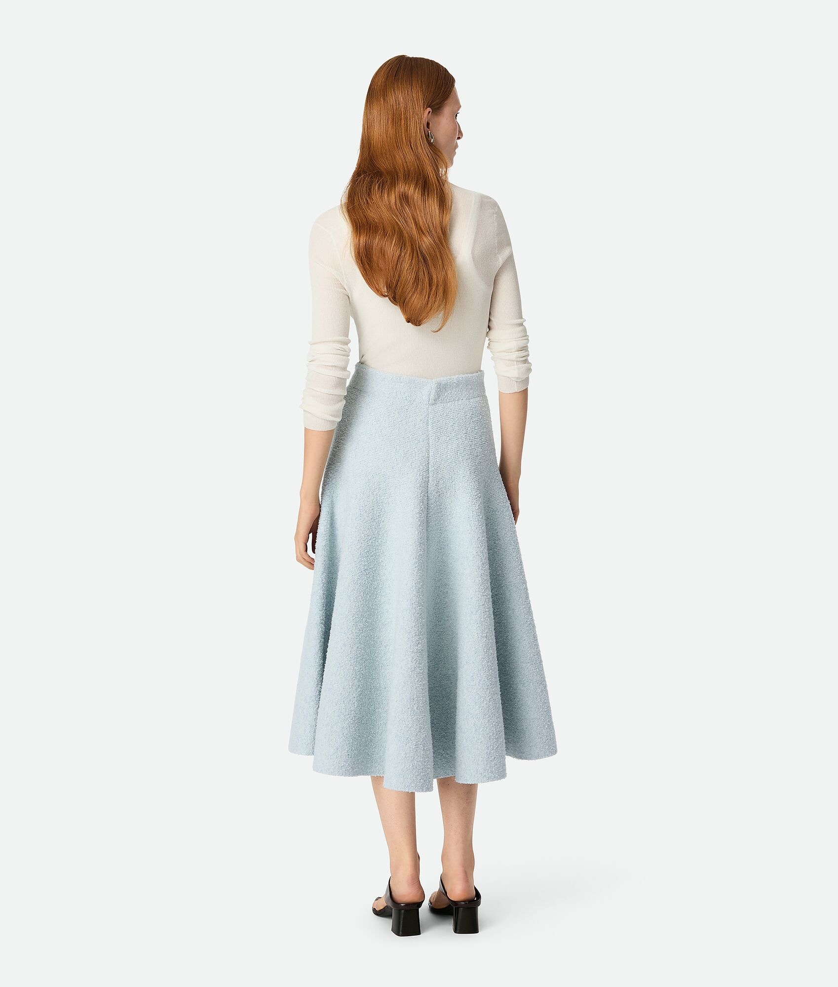 Wool Boucle Skirt - 3