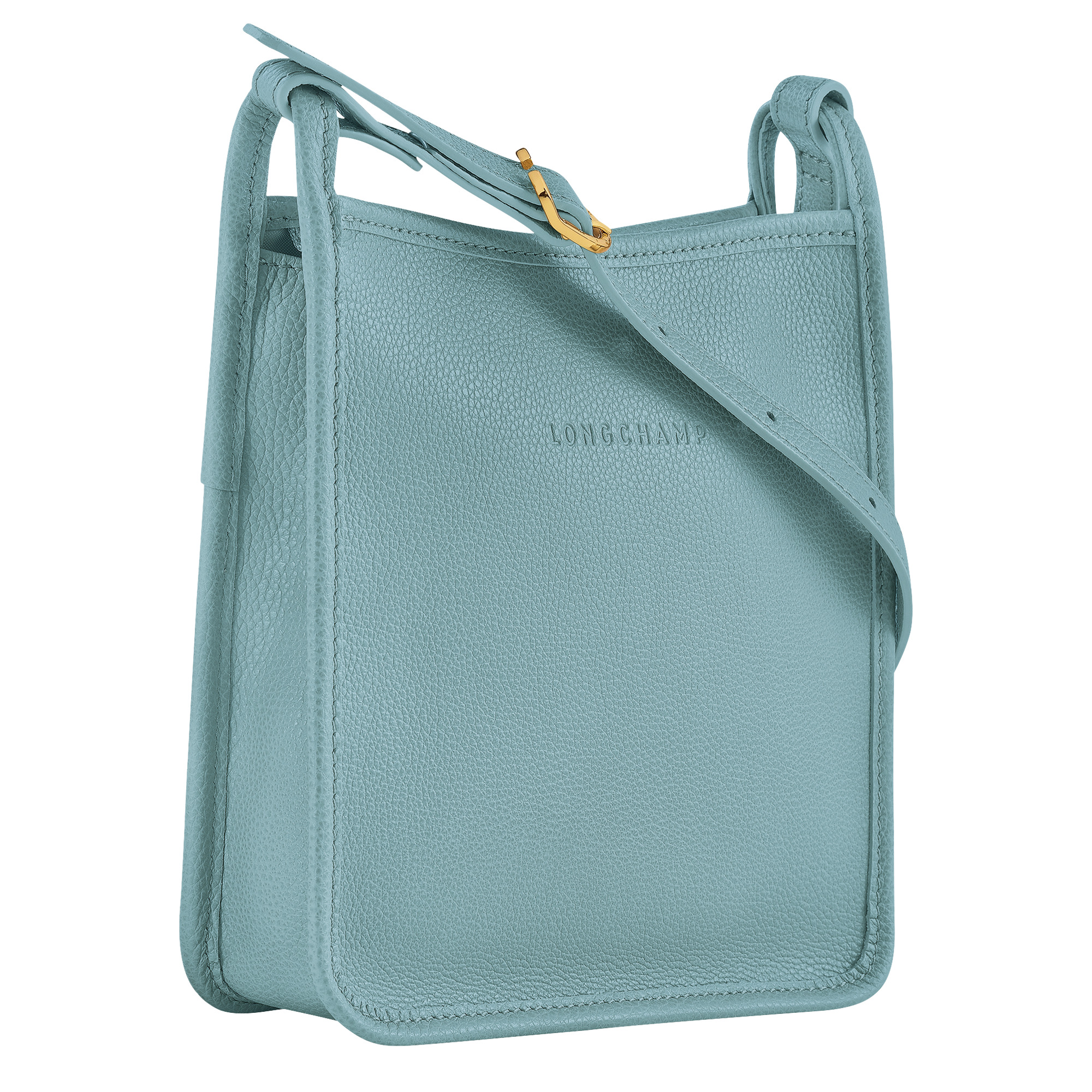 Le Foulonné S Crossbody bag Eucalyptus - Leather - 3