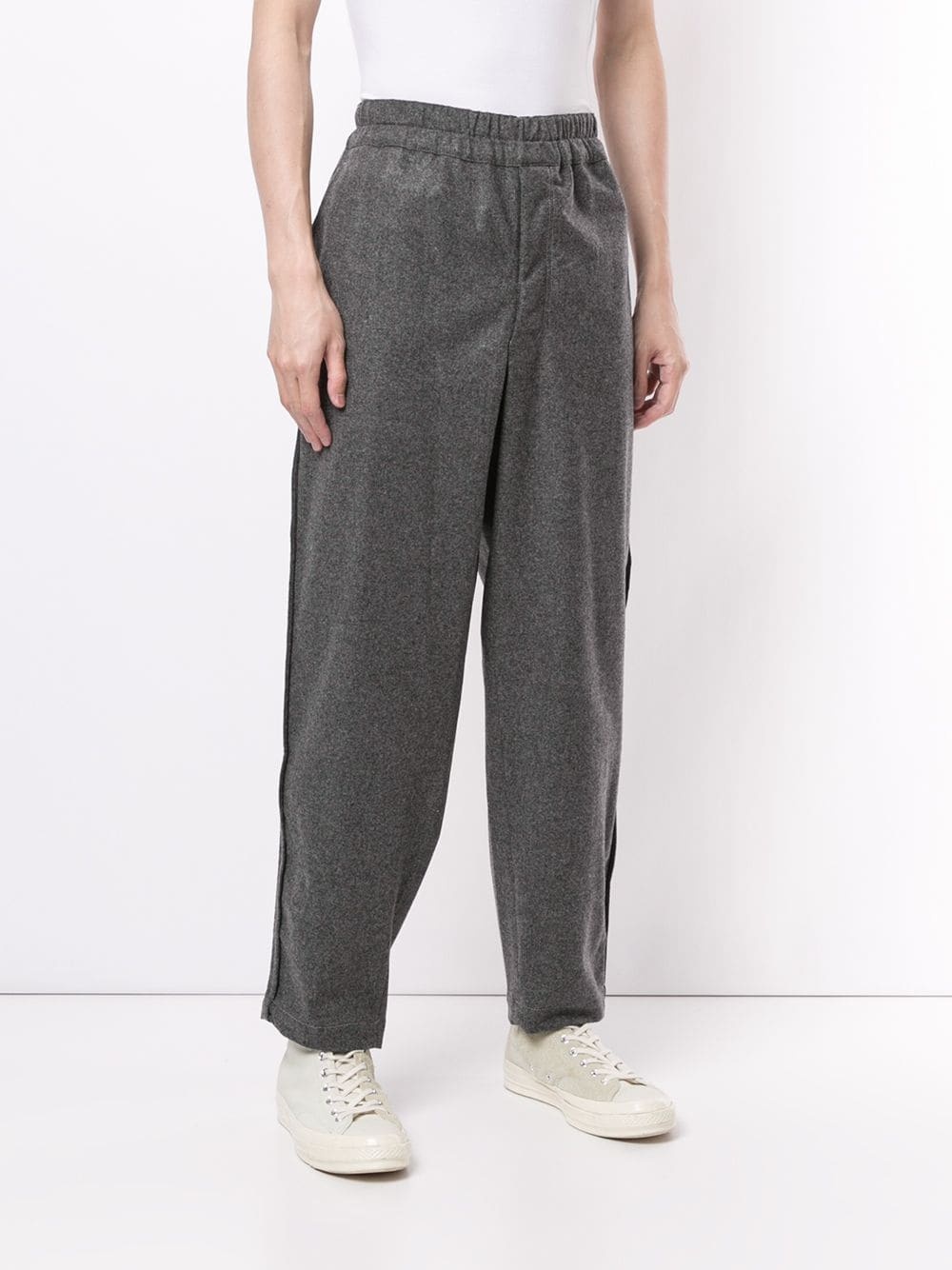 tapered cotton trouser - 3