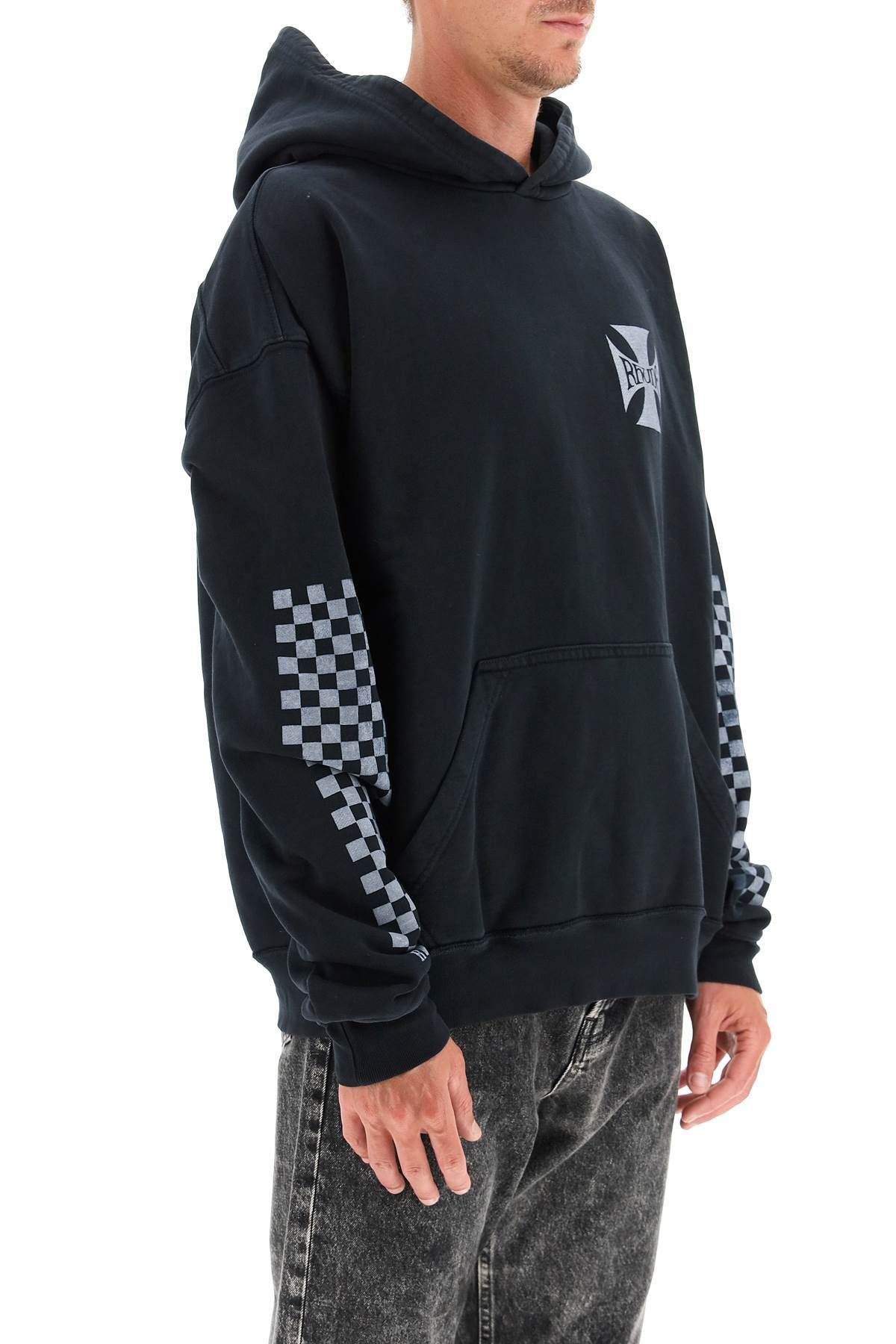 CHECKER HOODIE - 3