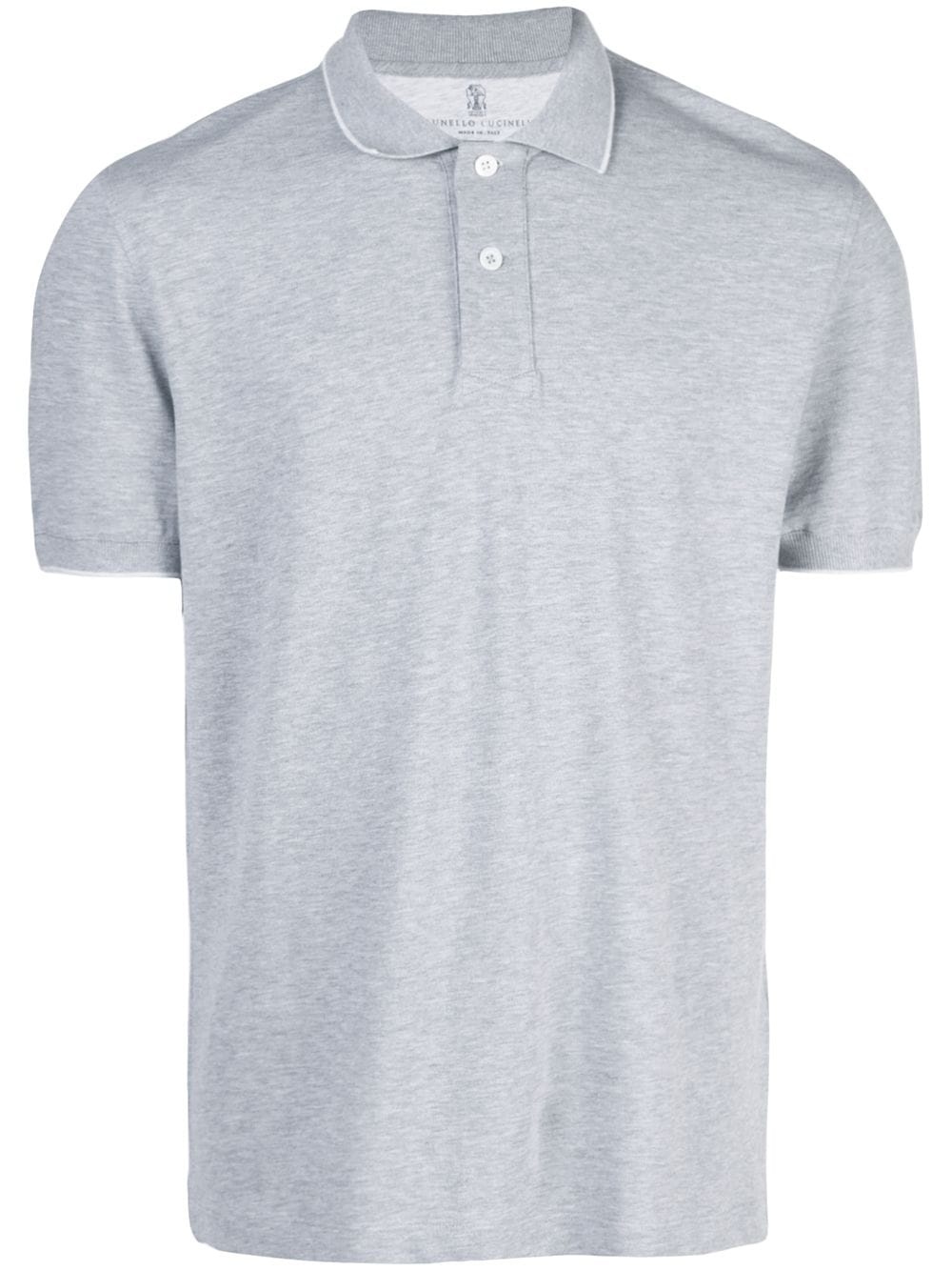 short sleeved polo shirt - 1