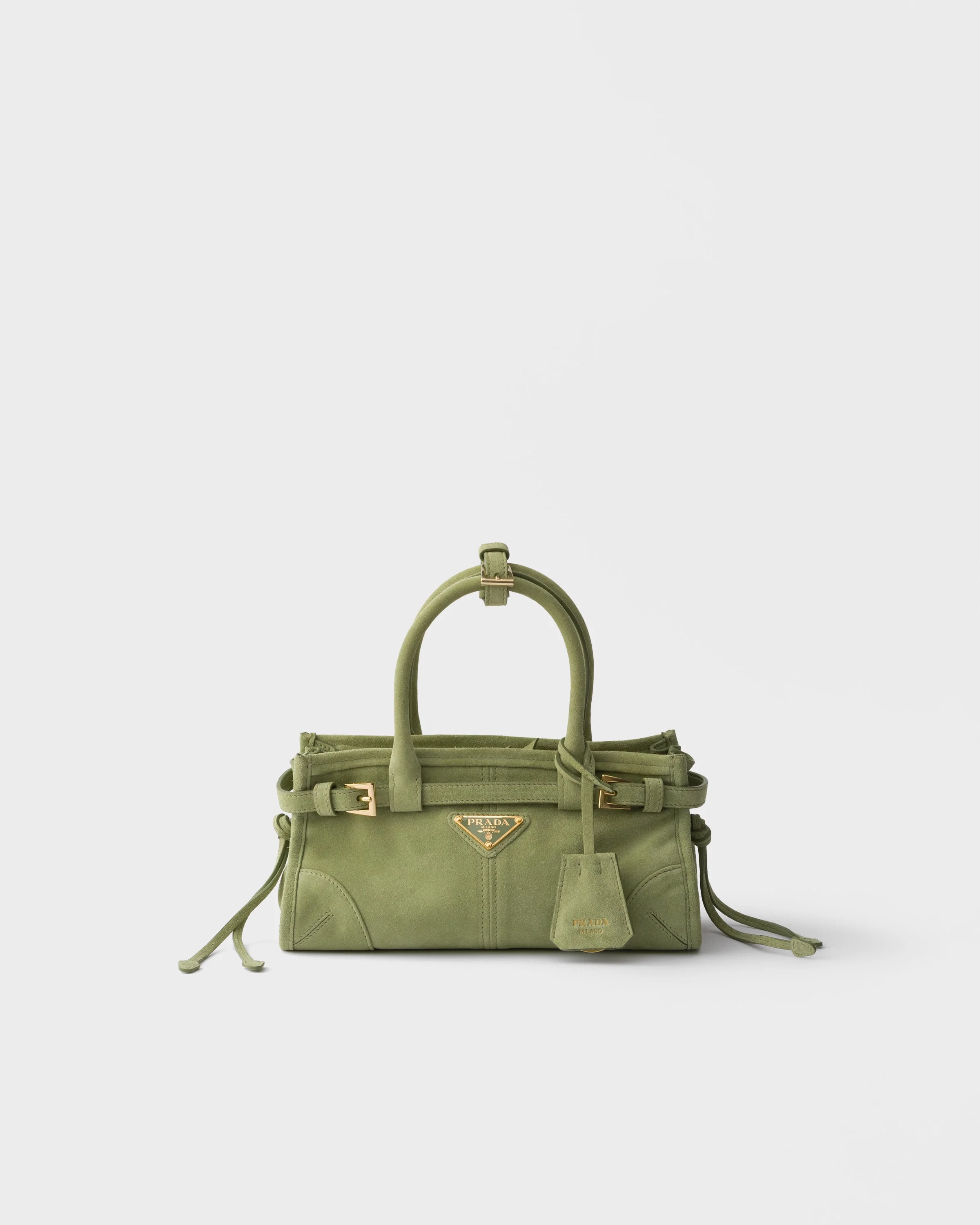 Prada Bonnie suede mini handbag - 1