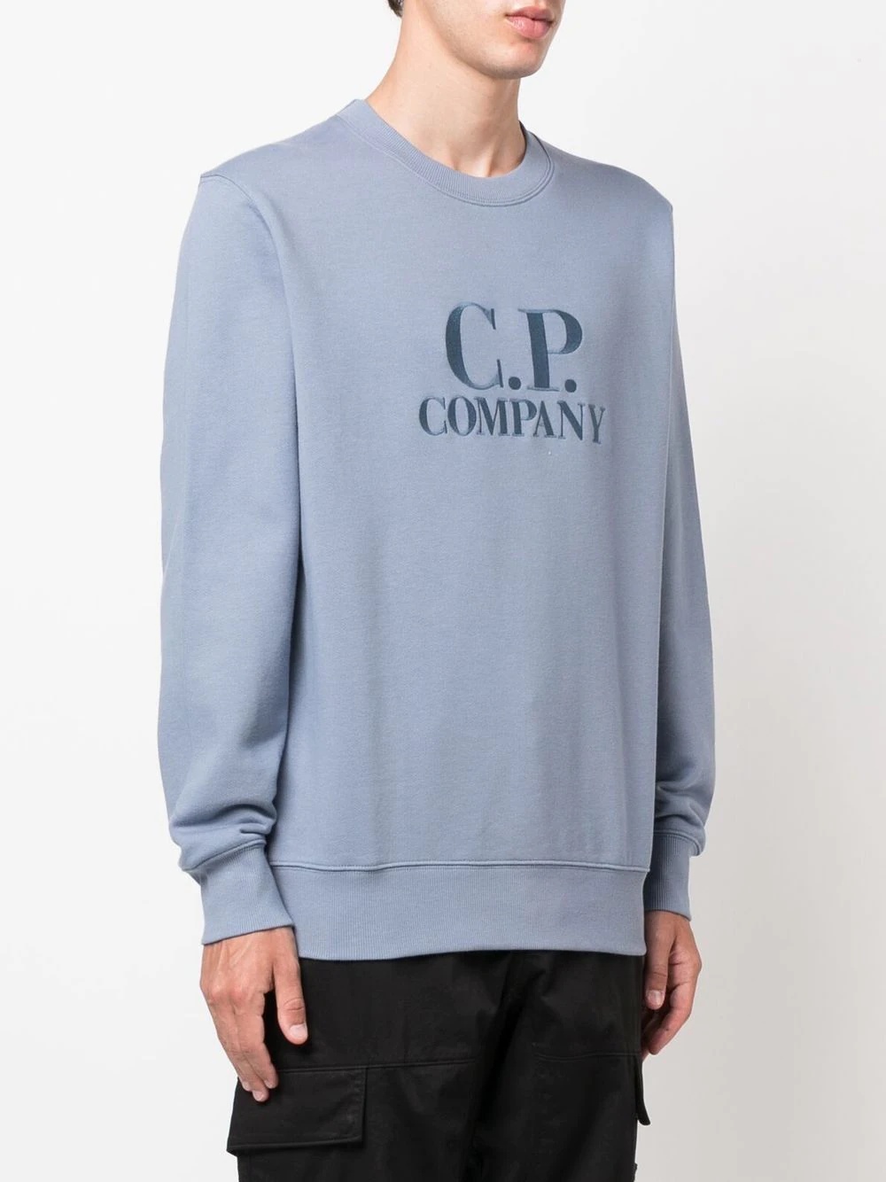 logo embroidered sweatshirt - 3