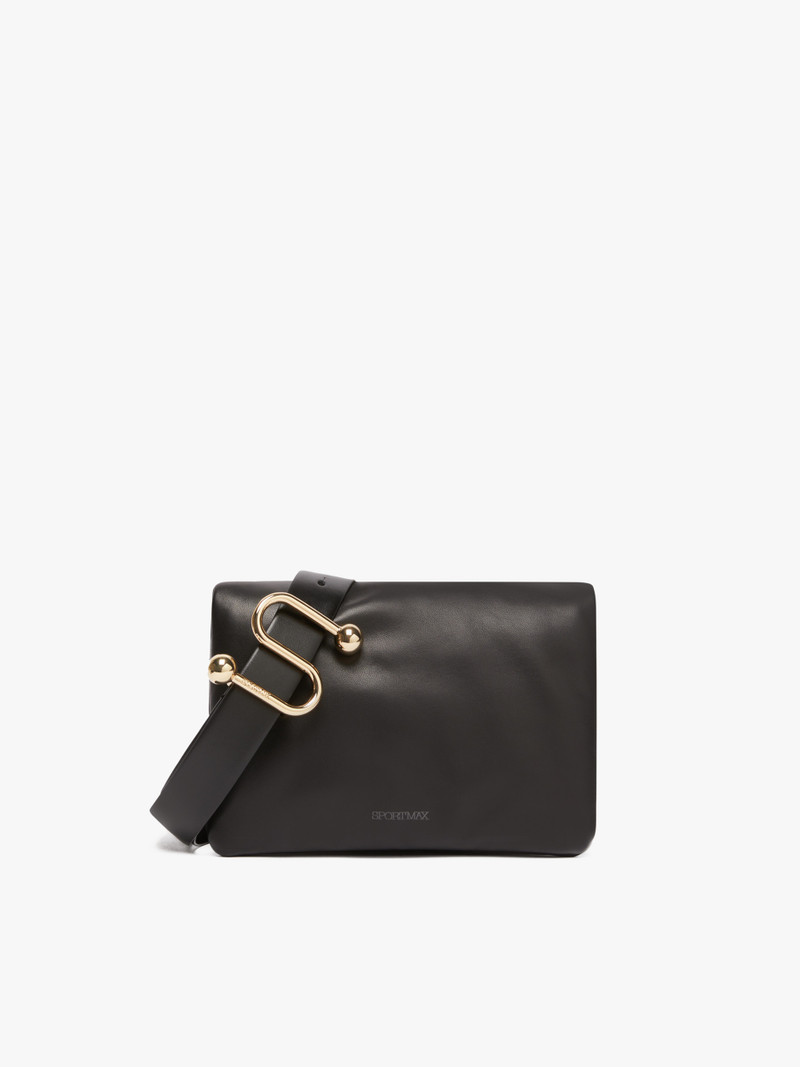 ESTREMO Padded nappa-leather small envelope bag 1