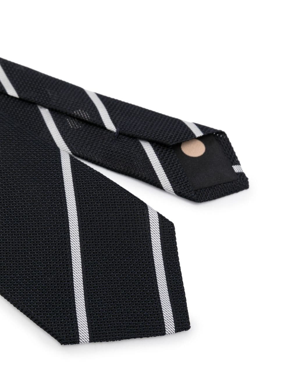 striped silk tie - 2