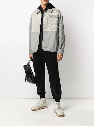 A-COLD-WALL* logo plaque track pants outlook