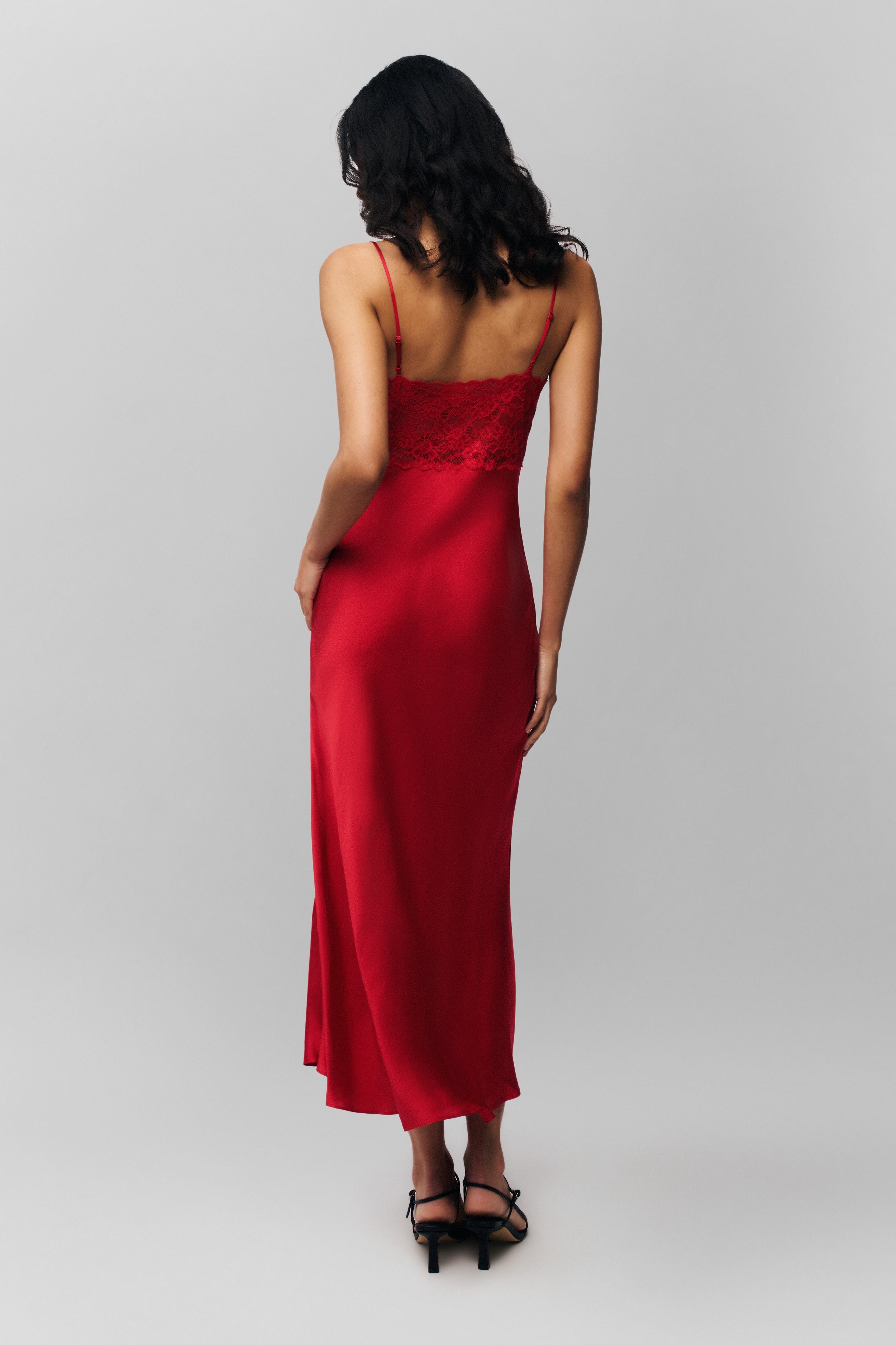 NOVA SLIP MIDI DRESS - 5