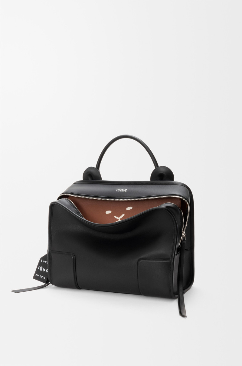 Large Lion Intarsio Amazona 180 bag in calfskin 5