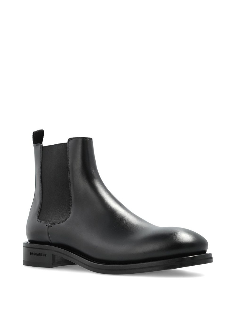 DSQUARED2 leather Chelsea boots outlook