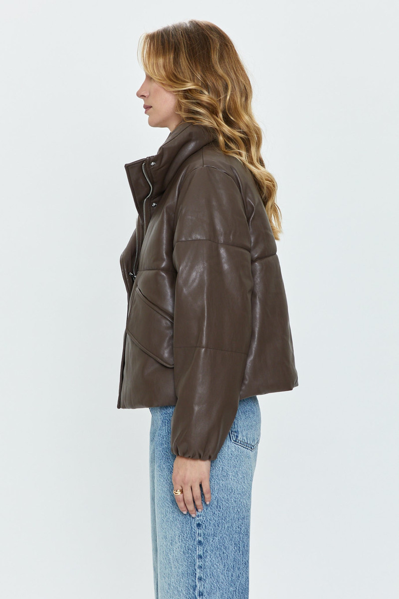 DONOVAN PUFFER JACKET - ESPRESSO 3