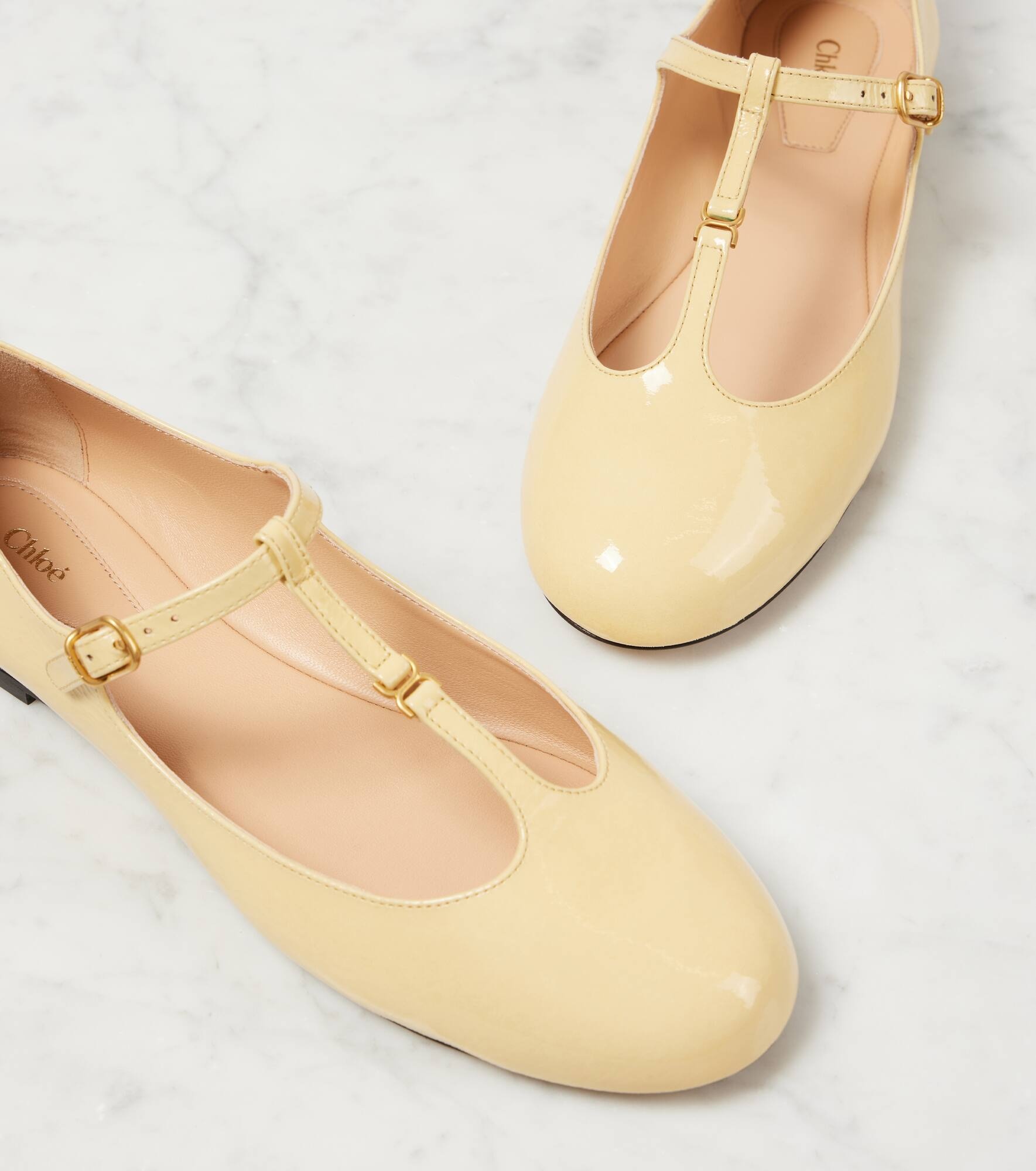 Marcie patent leather Mary Jane flats - 5