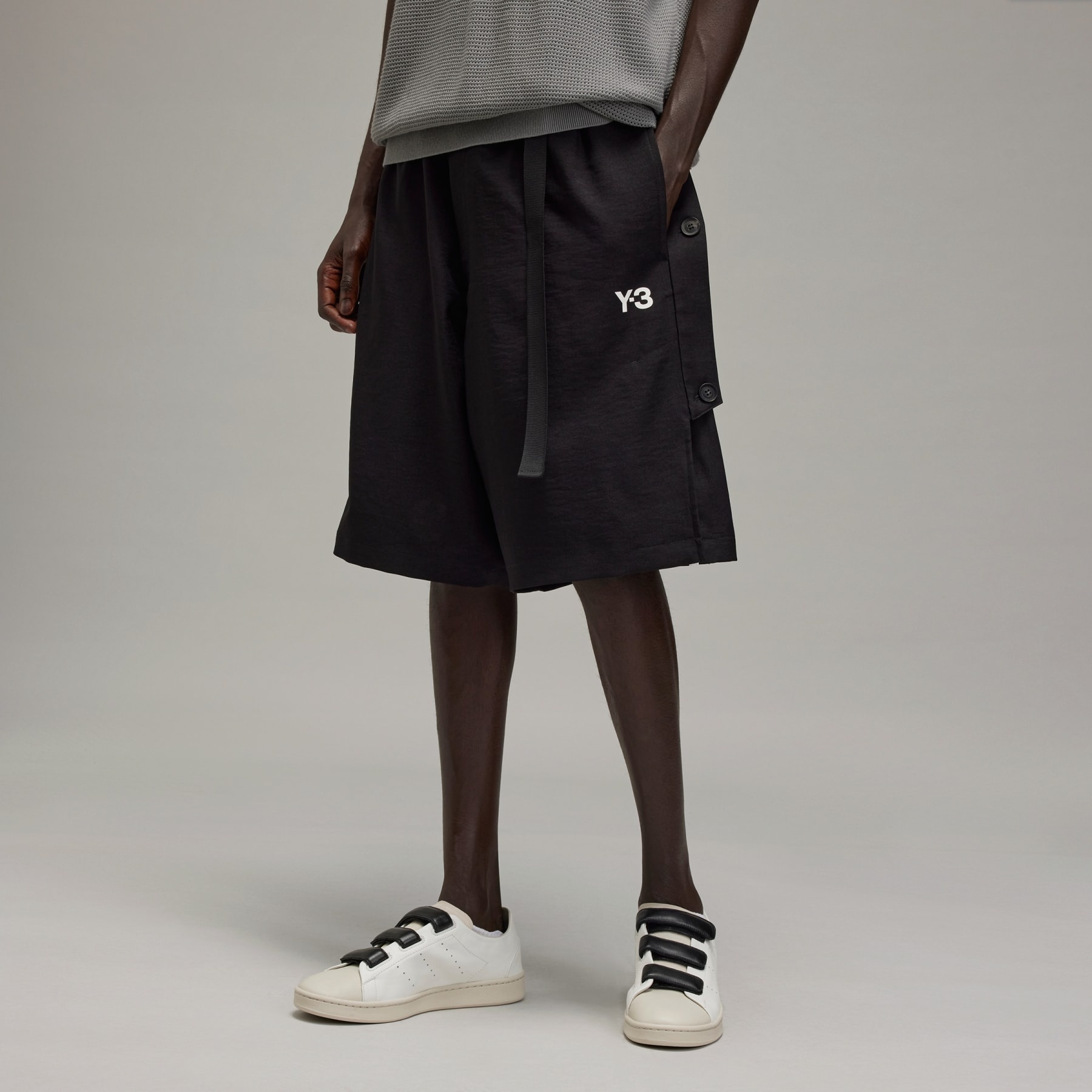 Y-3 Sport Uniform 3-Stripes Shorts - 2