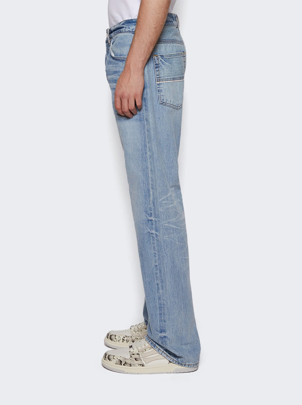 Japanese Selvedge Straight Jeans Perfect Indigo - 4