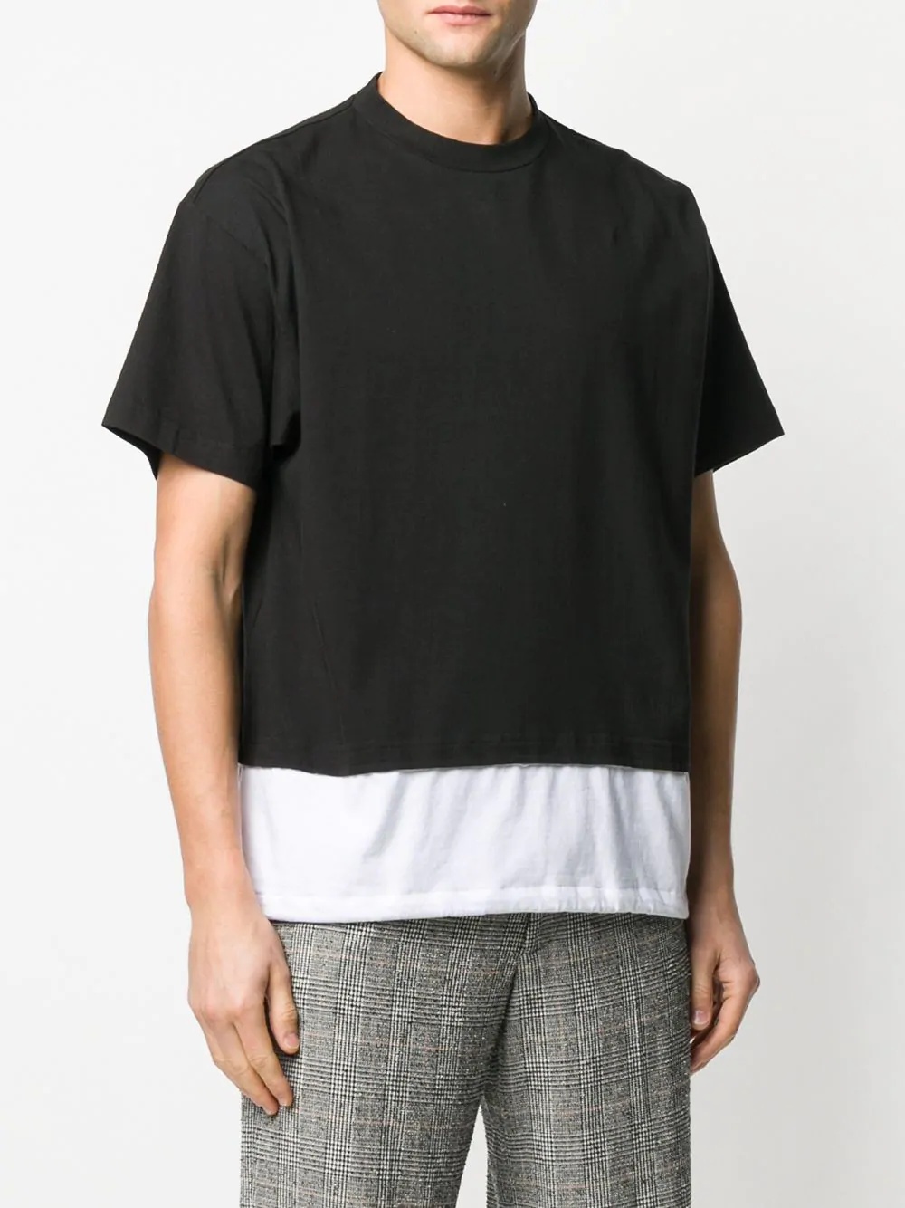 colour block T-shirt - 3