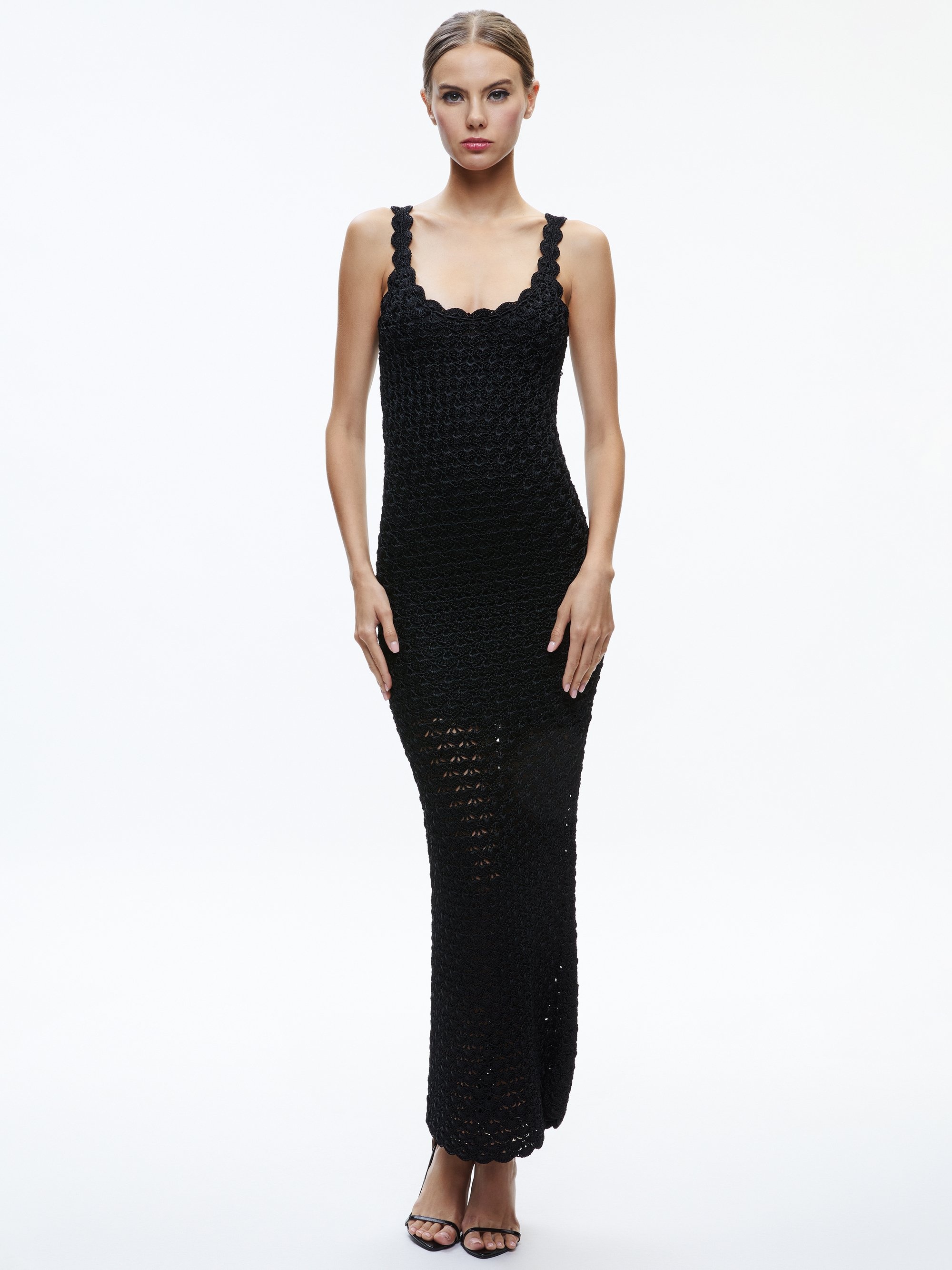 BRAY LUSTER CROCHET DRESS - 1