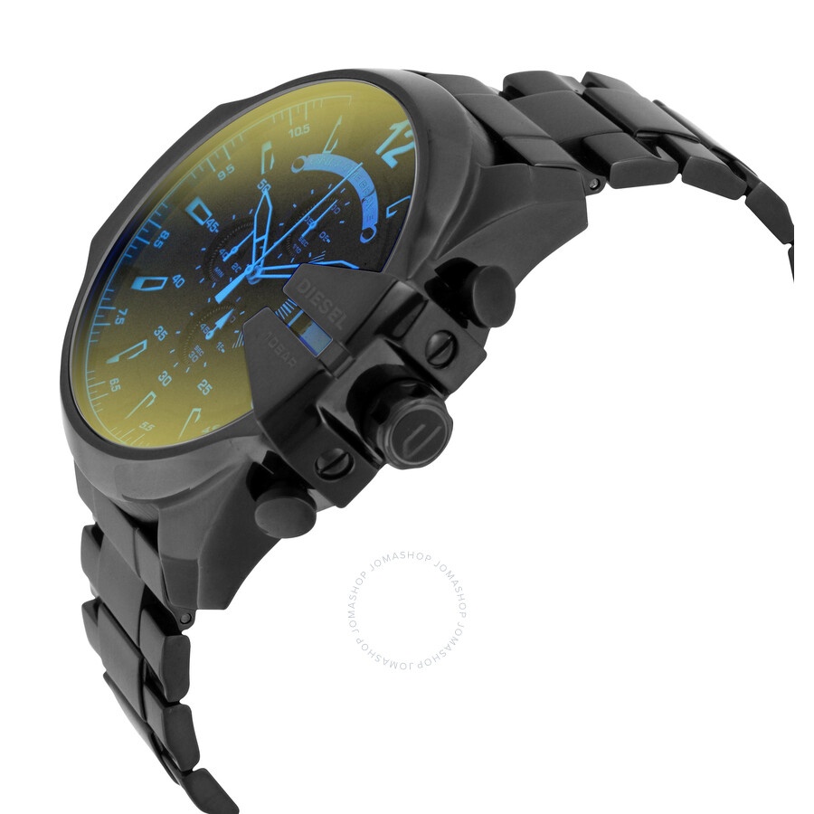 Diesel Mega Chief Black Ion-plated Stainless Steel Men's Watch DZ4318 - 2