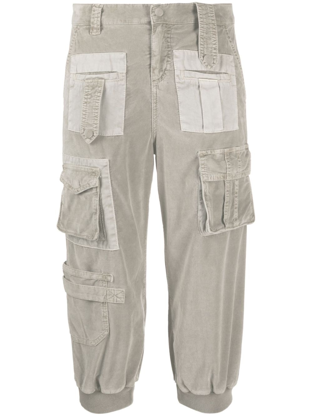 Blumarine cropped cargo trousers