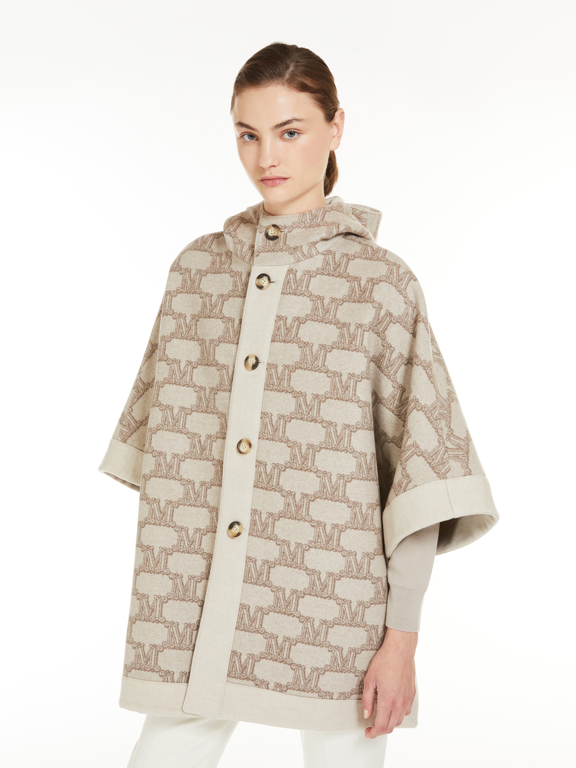 ZAC Wool and cashmere cape - 5