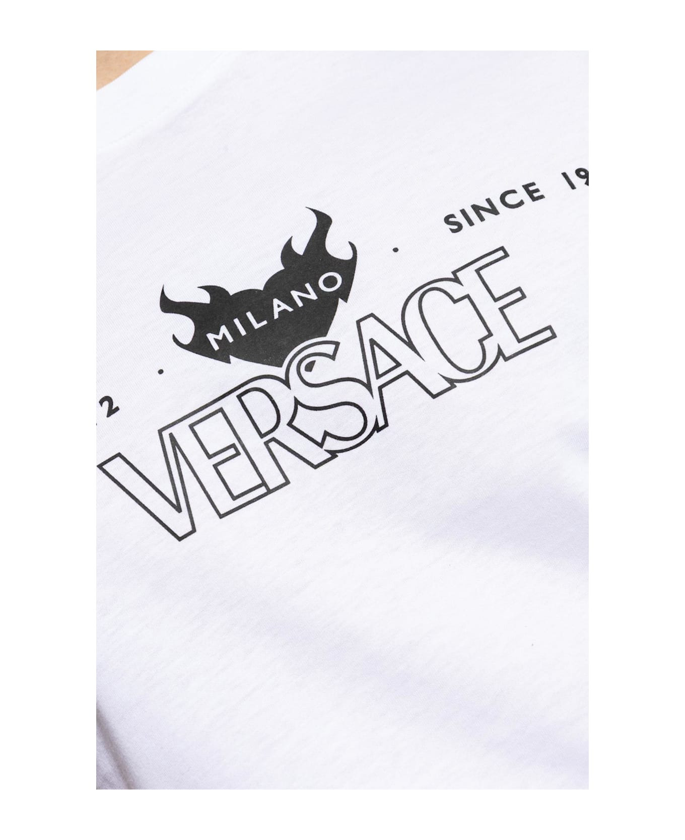Versace T-shirt With Print - 5