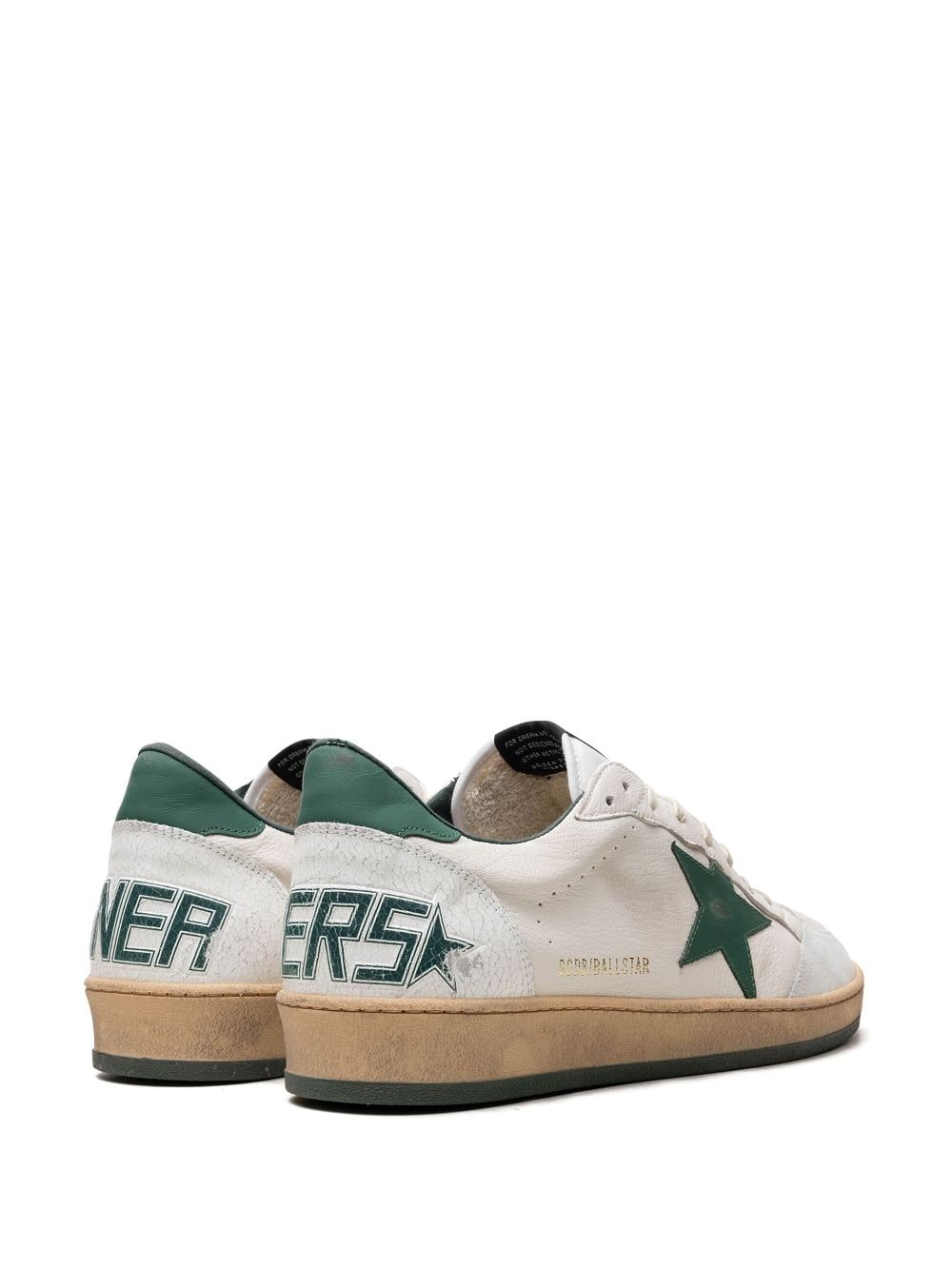 Ballstar "White/Green" sneakers - 3