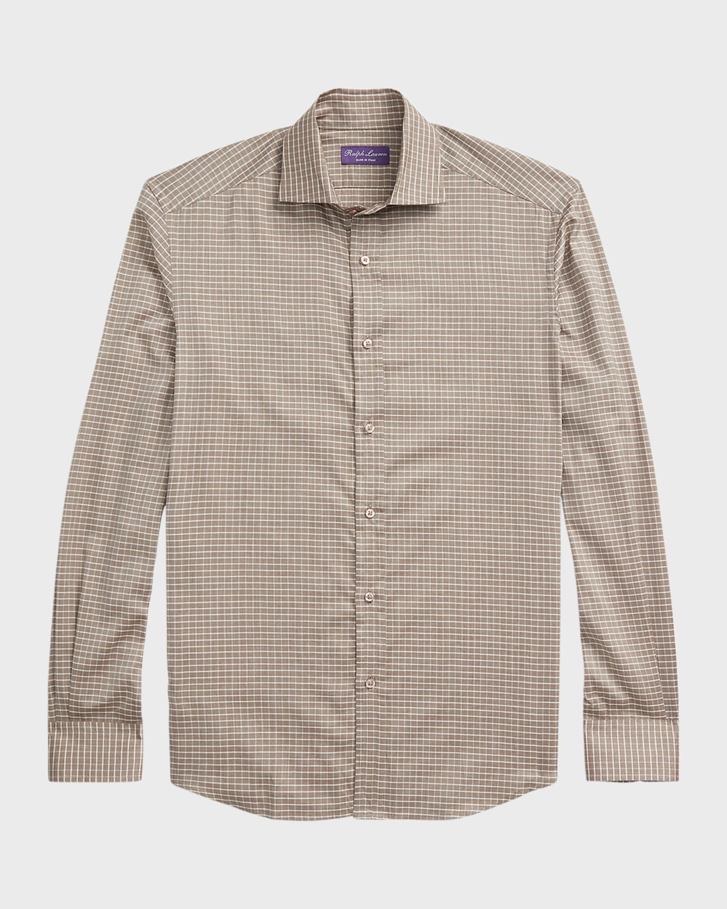 Men's Aston Checked Flannel Shirt - 1