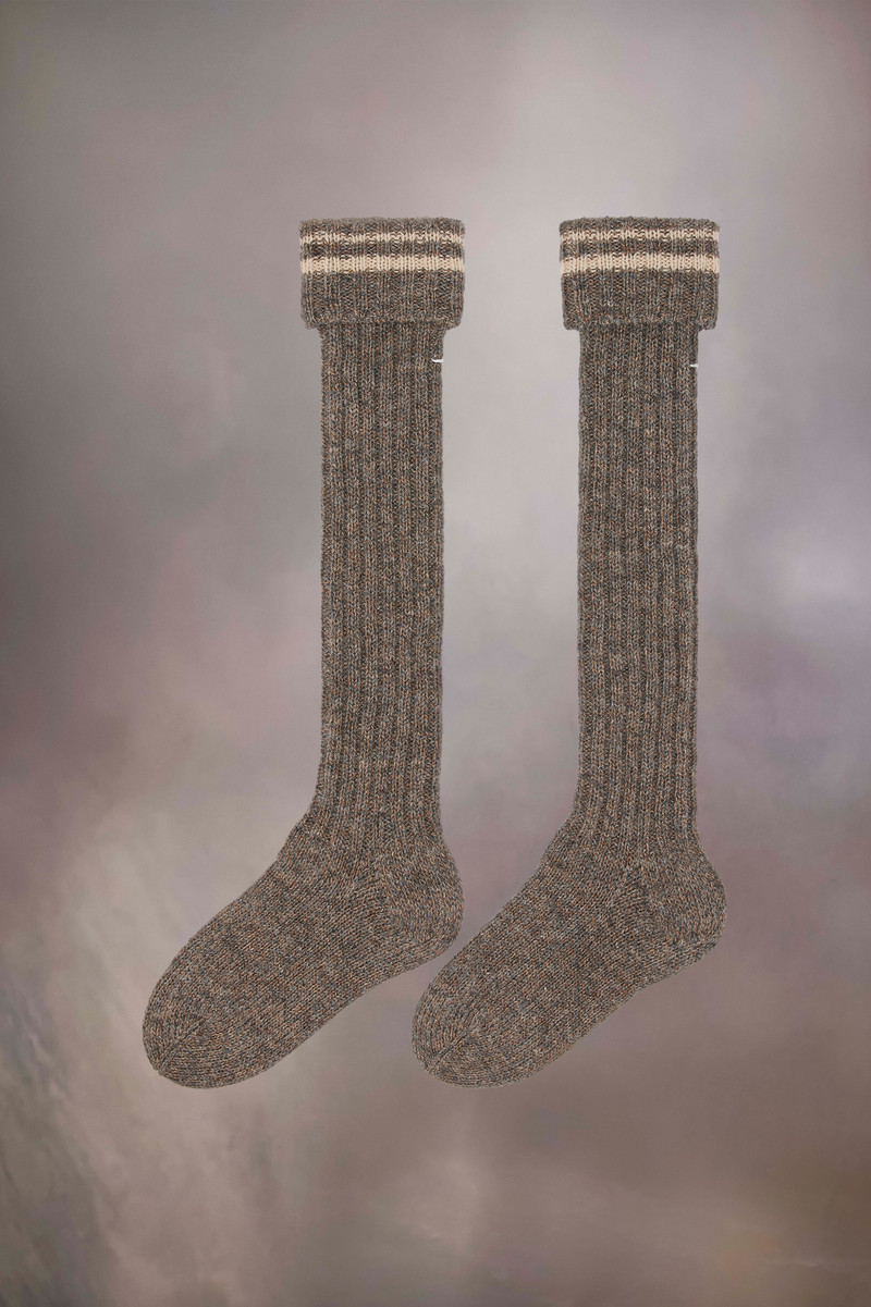 Shetland Wool Socks 1