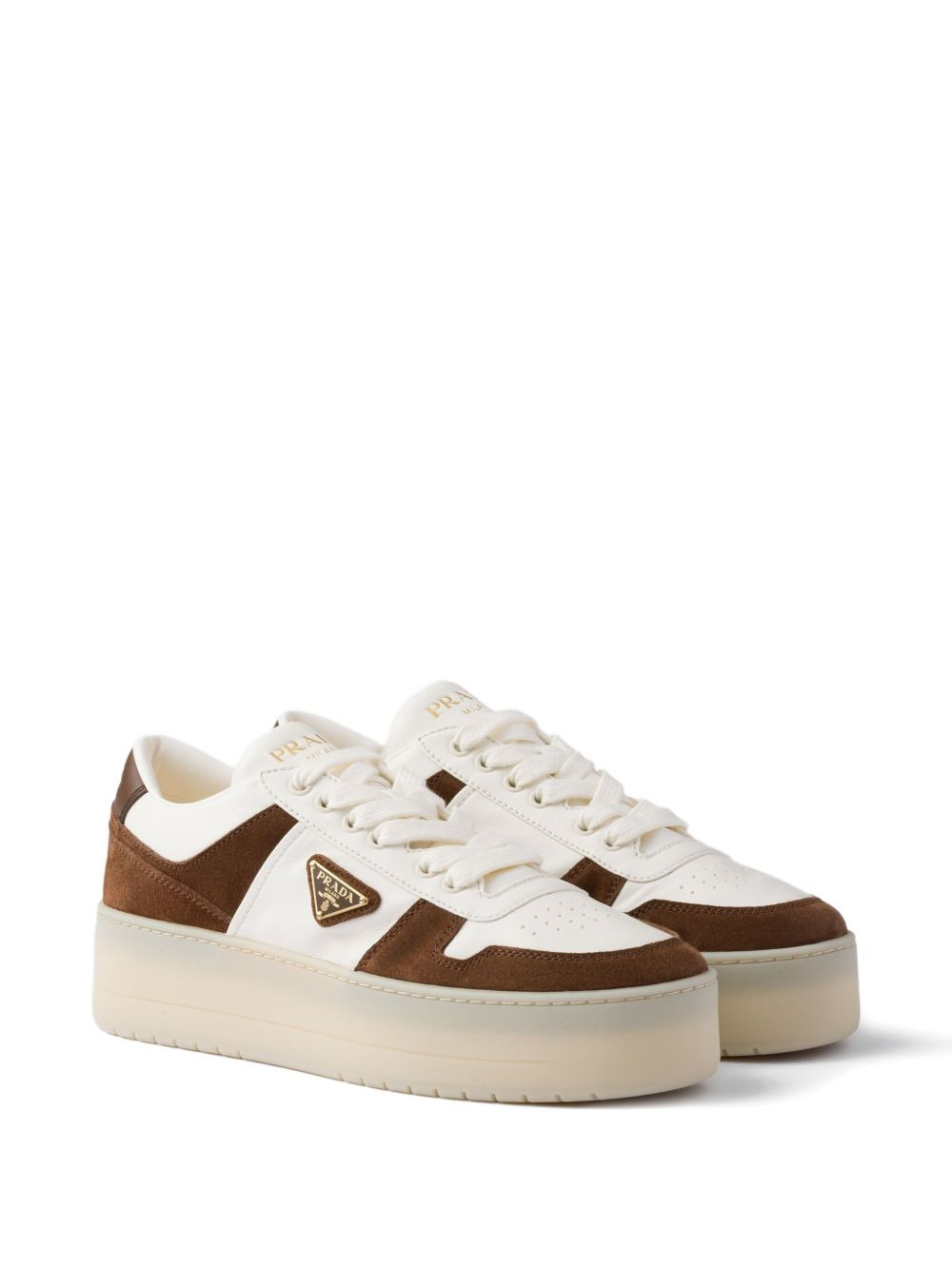 Downtown Bold platform triangle-logo sneakers - 2