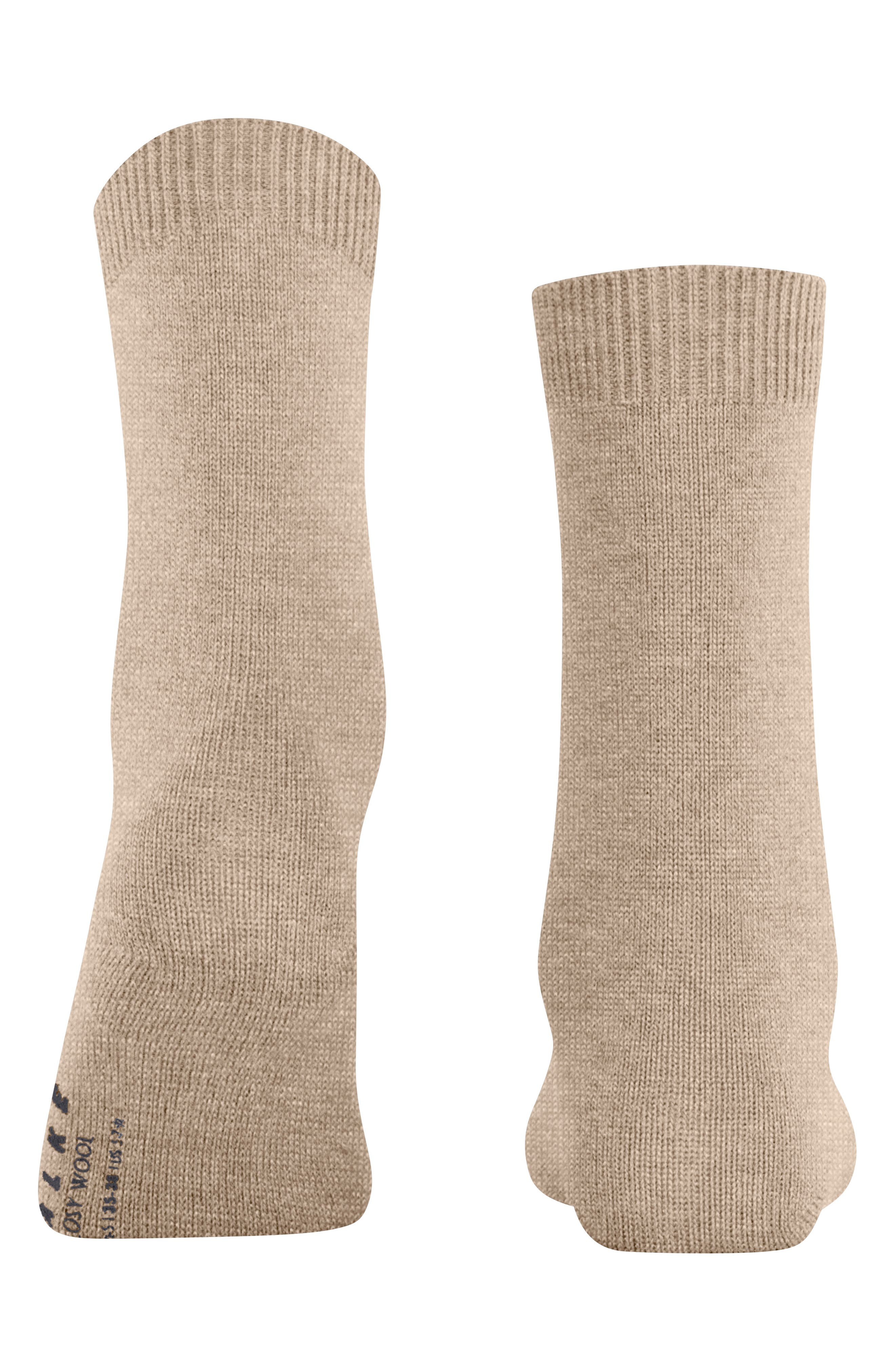 Falke Cosy Crew Socks in Light Beige at Nordstrom - 2
