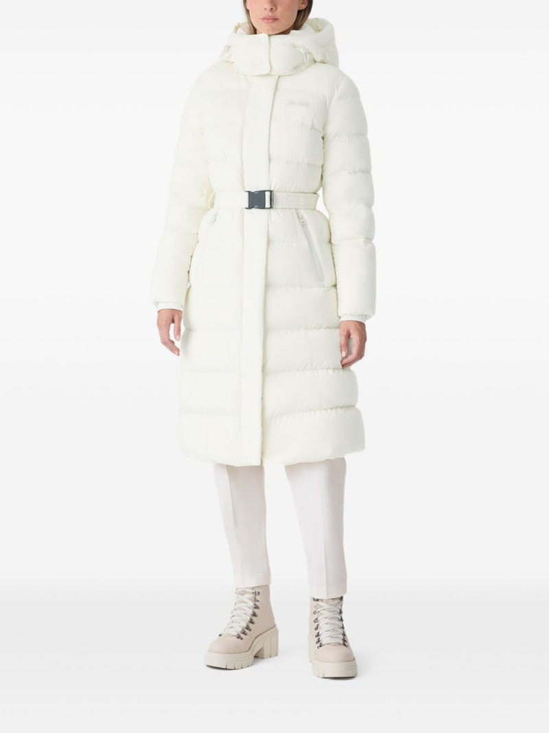 MACKAGE hooded belted coat outlook