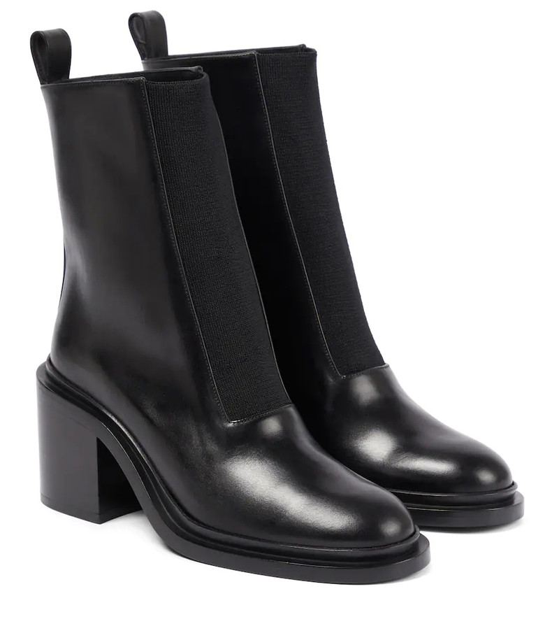 Leather ankle boots 1