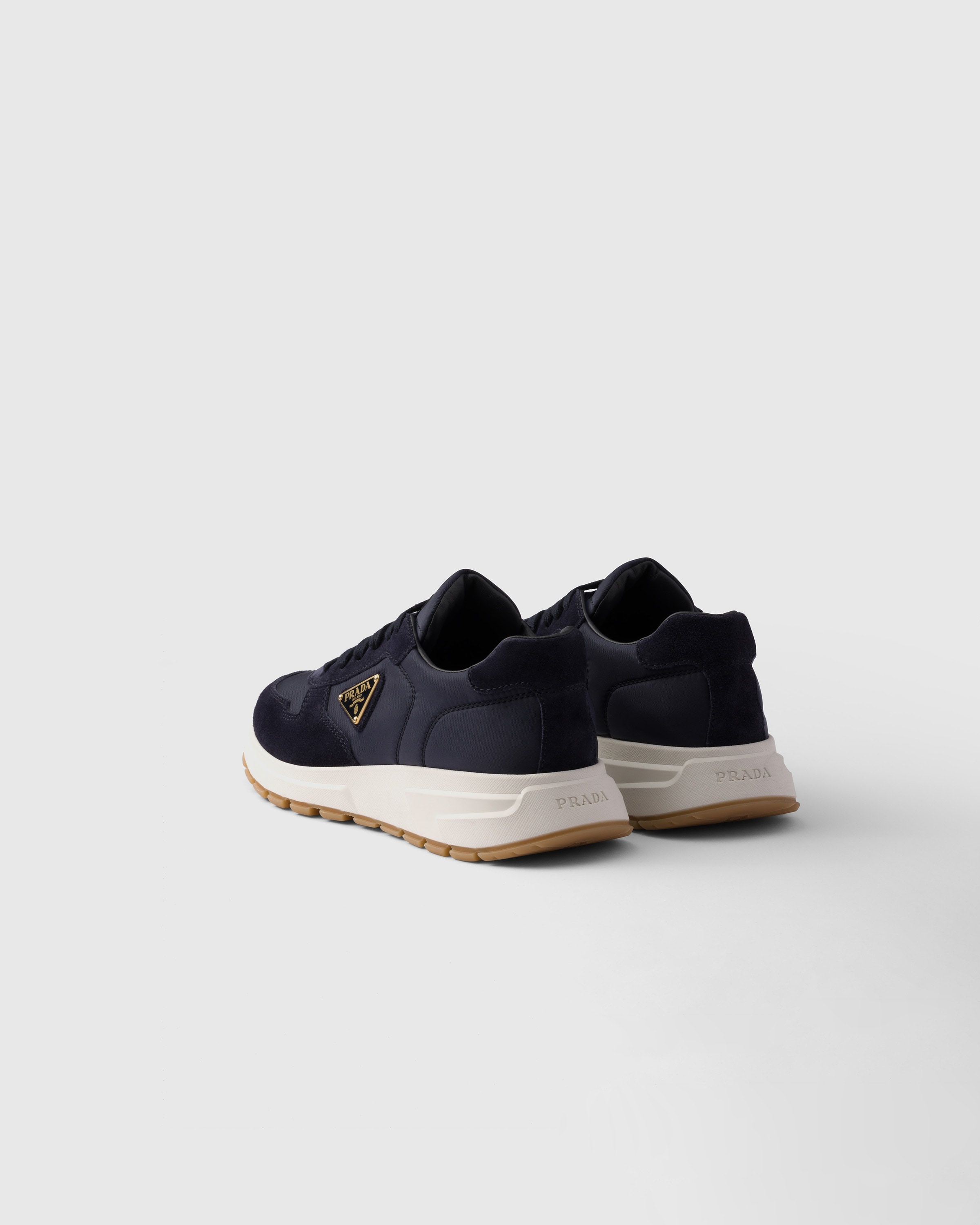 Prax 01 Re-Nylon and suede sneakers - 4