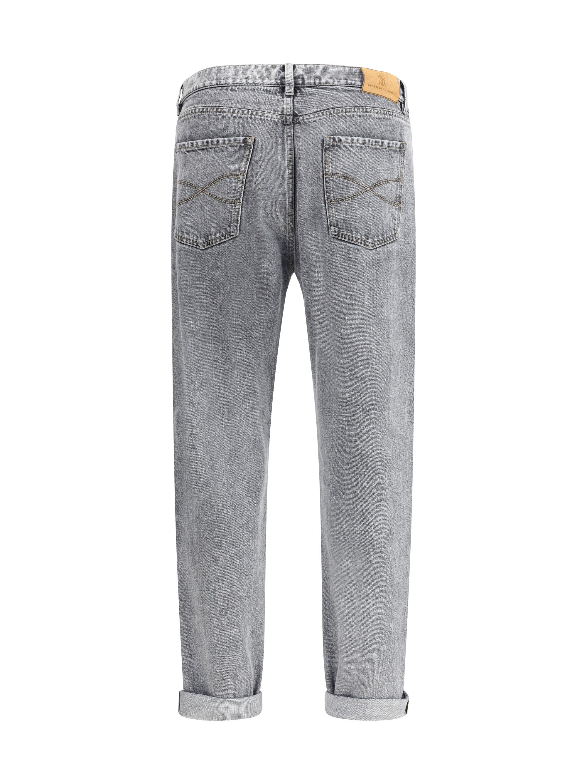 Brunello Cucinelli Men Denim Pants - 2