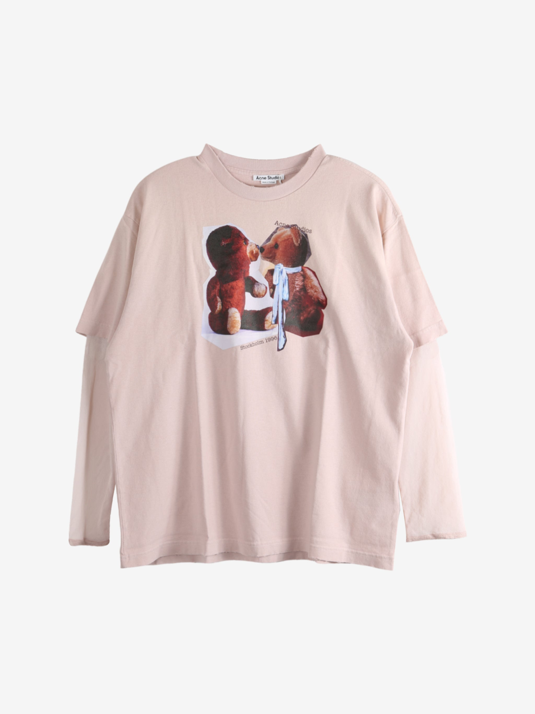 ACNE STUDIOS - Women Layered Print T-Shirt - 4