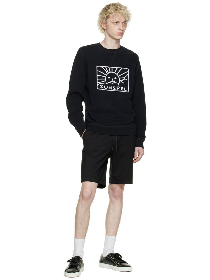 Sunspel Black Active Shorts outlook