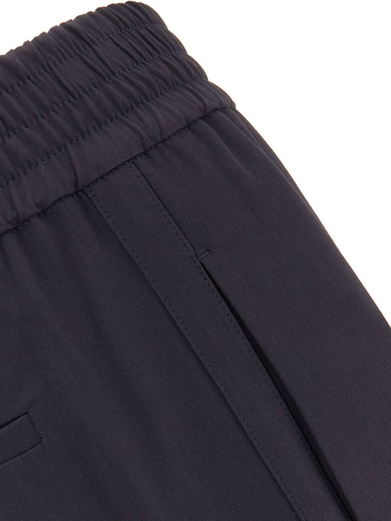 elasticated-waistband trousers 3