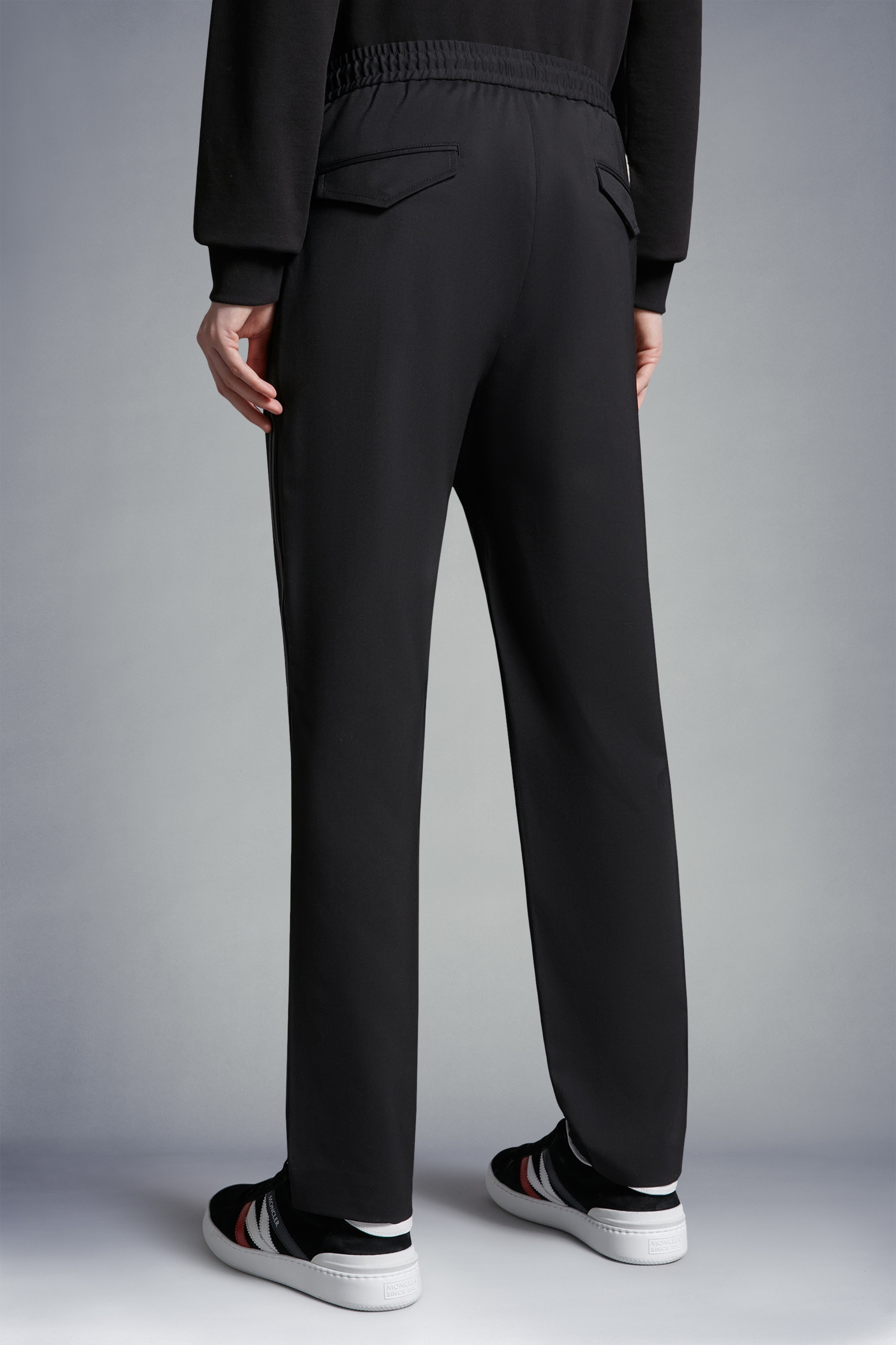 Wool Gabardine Jogging Pants - 5