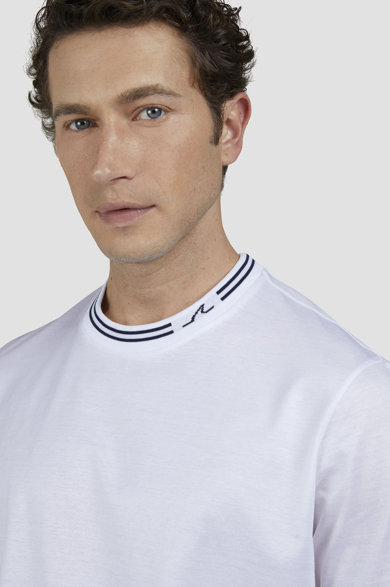 T-SHIRT IN PERLÉ COTTON JERSEY 4