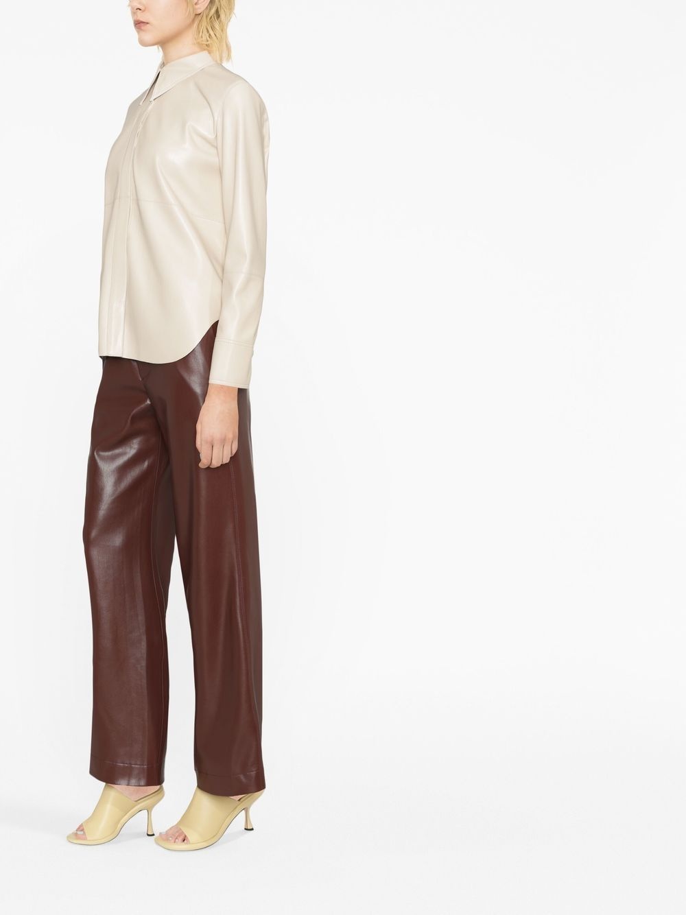 coated long-sleeve shirt - 3